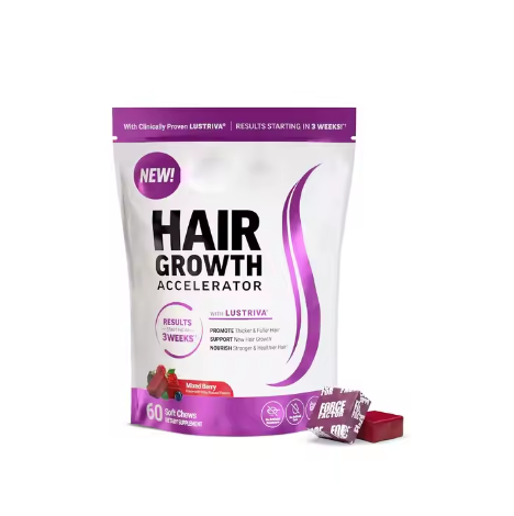 Hair Growth Vitamin D Gummies - 60 Ct